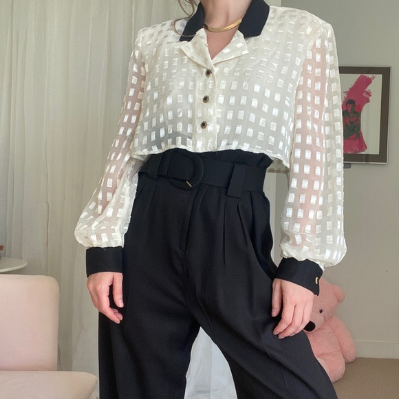 Vintage Pants - 80s Vintage Romper